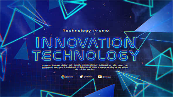 Innovatiion Technology Promo - VideoHive 38702126