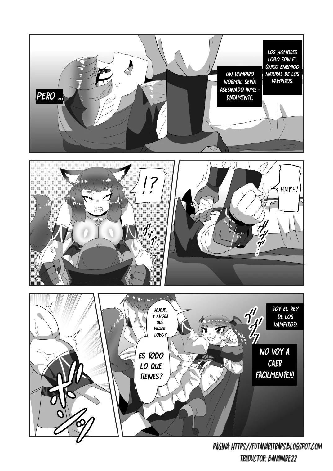 Vampire Shota And Sacrificial Futanari She-Werewolf - 11