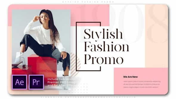 Stylish Fashion Promo - VideoHive 25641105