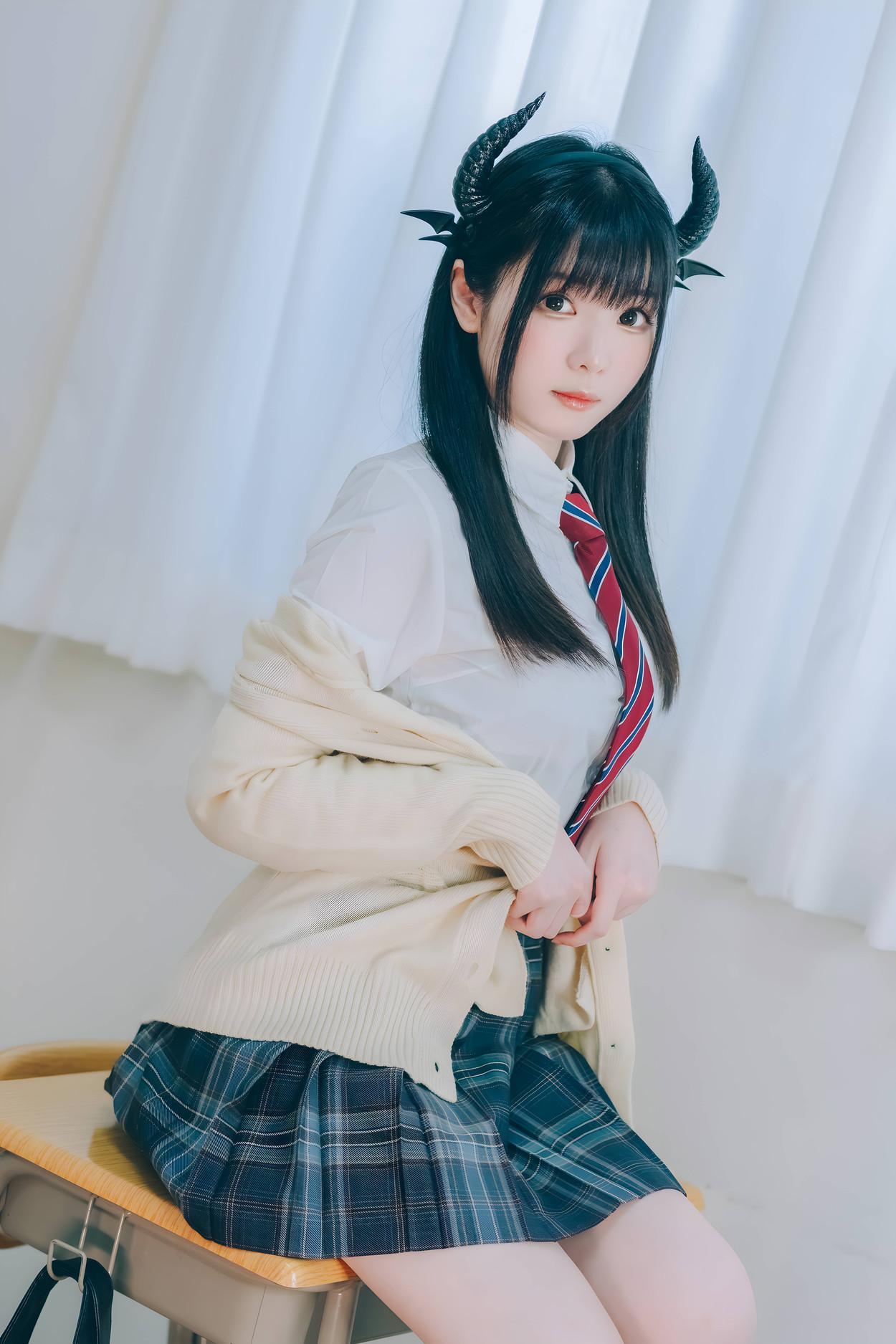 Cosplay 霜月shimo DL版写真集 隣のサキュバス霜月さん！！Vol.01 Set.01(35)