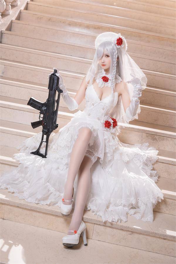 Cosplay 三度69 花嫁之玫瑰婚纱 福利老司机