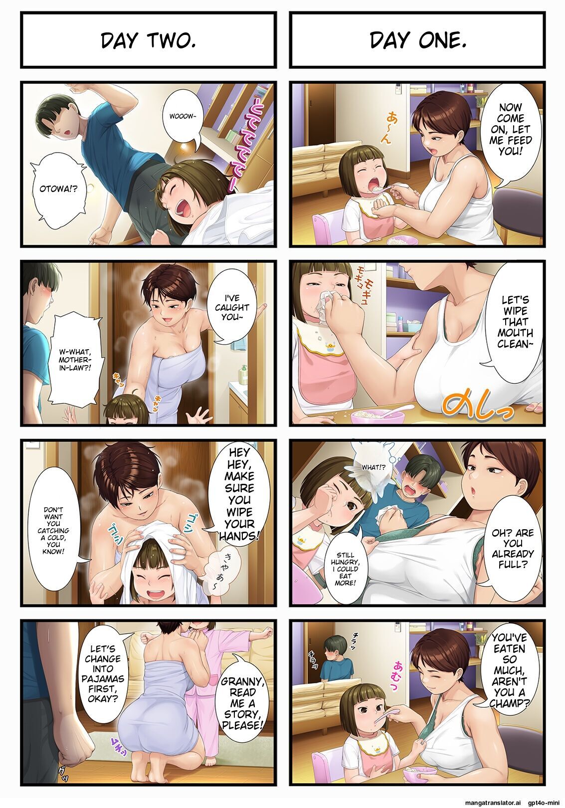 [Heiantei (Frame, Jagaimo)] Youka-go Tsuma no Haha o Daku  Eight Days With My Wife's Mother [English] [Ichigo Translations] [Digital]