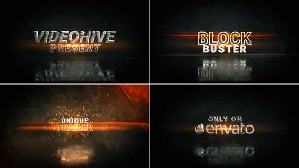 Cinematic Trailer Intro Shatter Trailer Movie Trailer - VideoHive 43332965