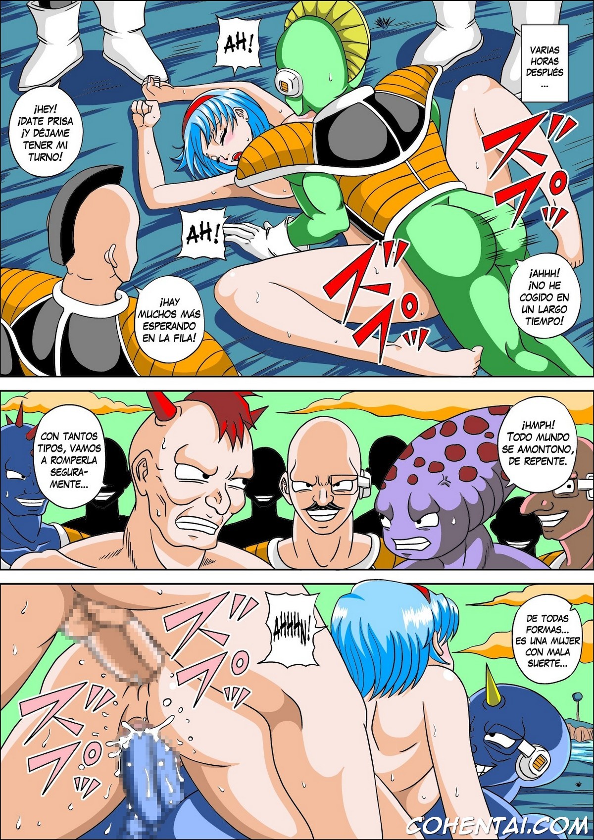 Dragon Fuck! (Dragon Ball Z) xxx comics manga porno doujin hentai español sexo 