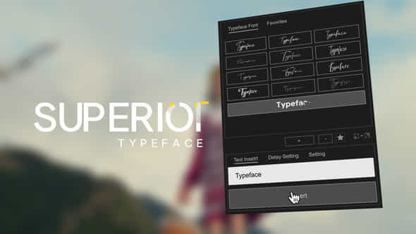 Animated Typeface Superior - VideoHive 56836539