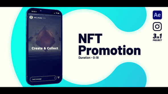 NFT Promo Vertical - VideoHive 44941993