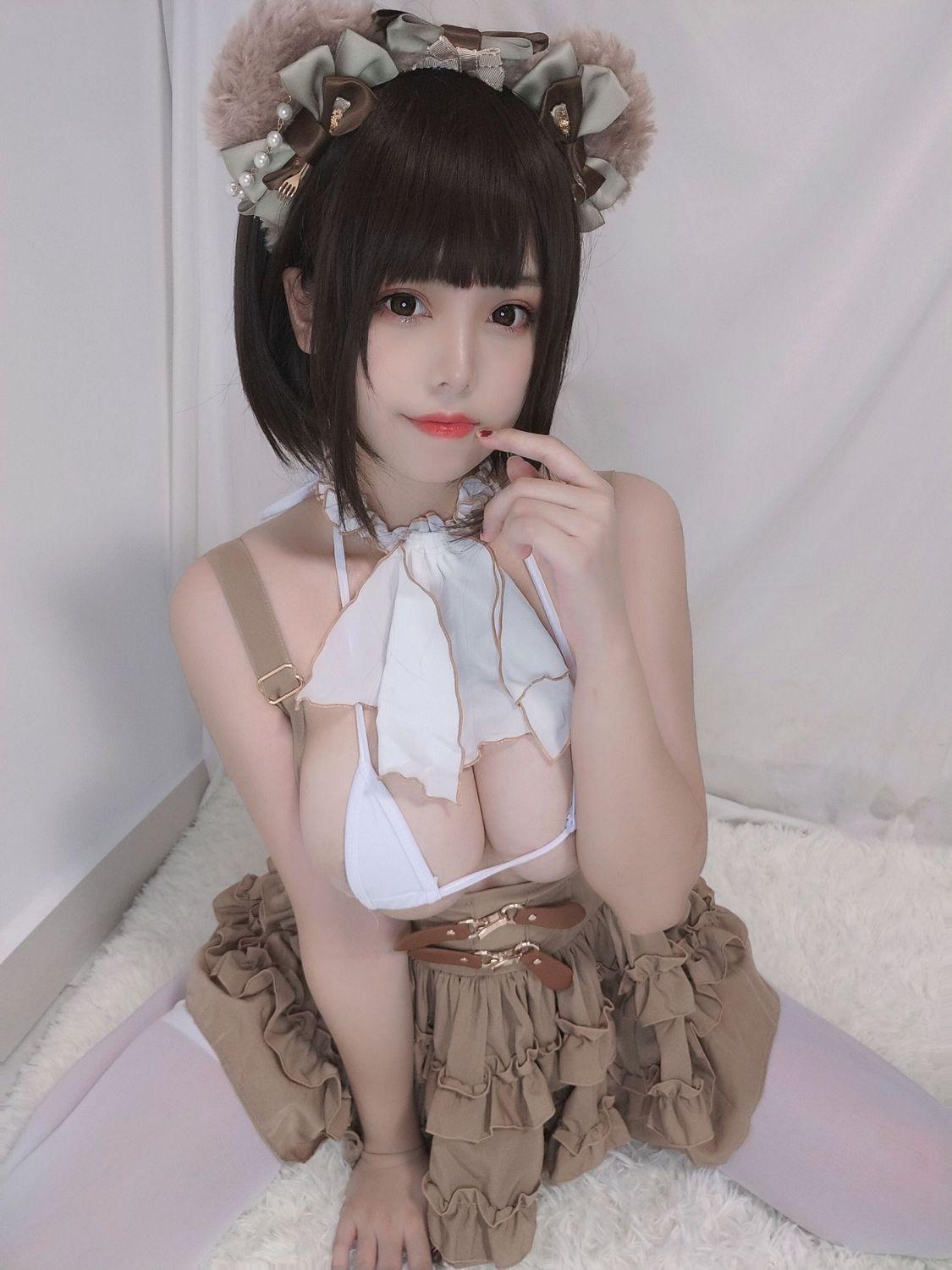 [福利女神cosplay] 蜜汁猫裘 - 小熊(29)