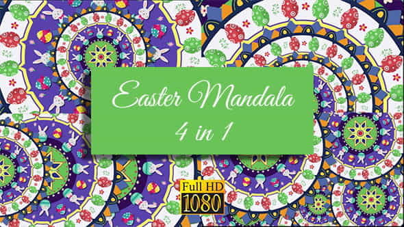 Easter Mandala Pack 2 - VideoHive 21472811