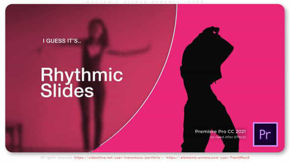 Rhythmic Slides Dynamic Intro - VideoHive 48777109