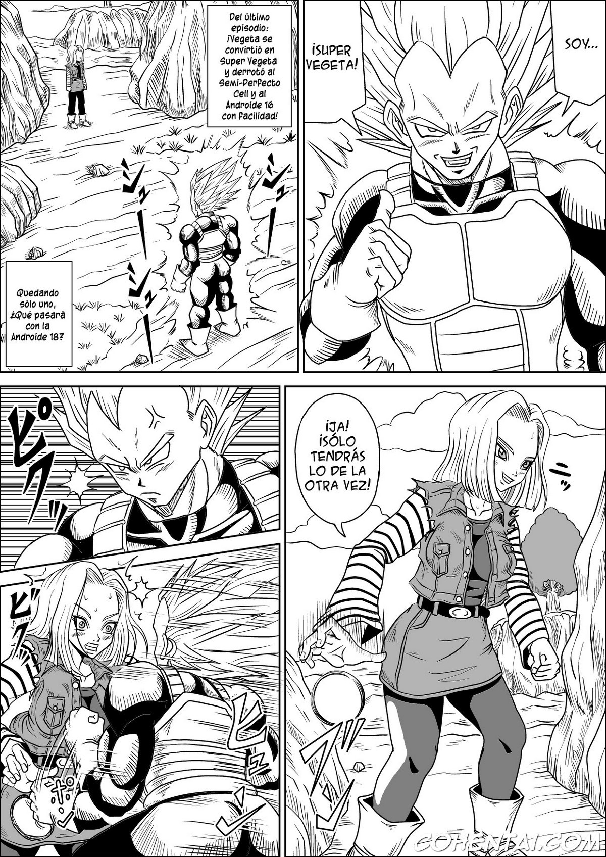 Full Bokko 18-gou! (Dragon Ball Z) xxx comics manga porno doujin hentai español sexo 