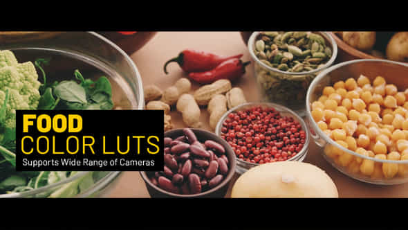 Food LUTs for - VideoHive 39108931