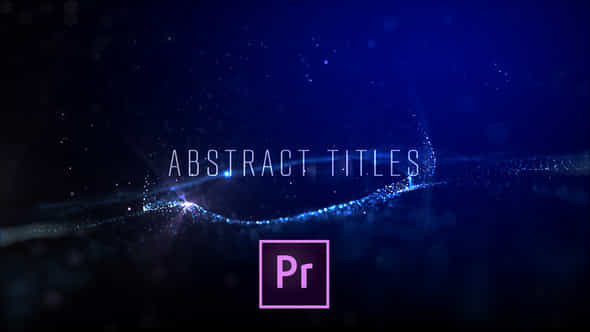 Abstract Titles - VideoHive 23589276