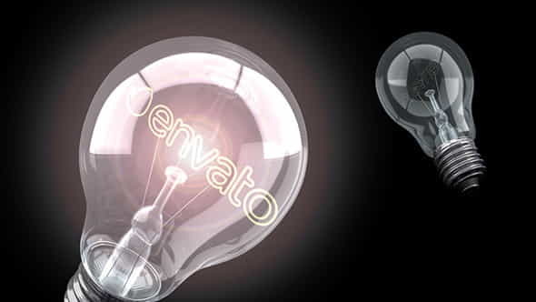 Bright Idea Light Bulb Logo - VideoHive 7401643