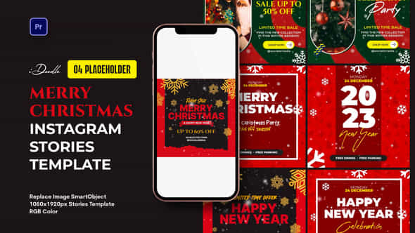 Merry Christmas Instagram - VideoHive 42273387