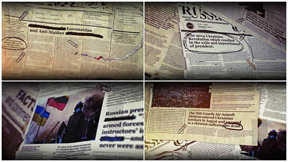 Detective Newspapers - VideoHive 21277064