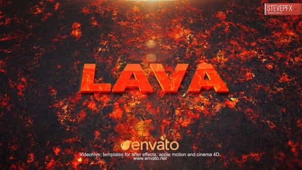 Lava | Fire Logo - VideoHive 19210247