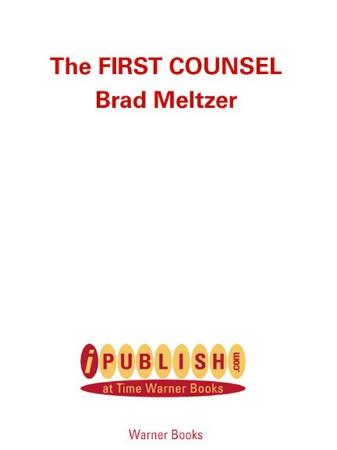 Brad Meltzer   First Counsel [epub]