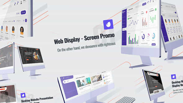 Web Promo Desktop - VideoHive 45589472