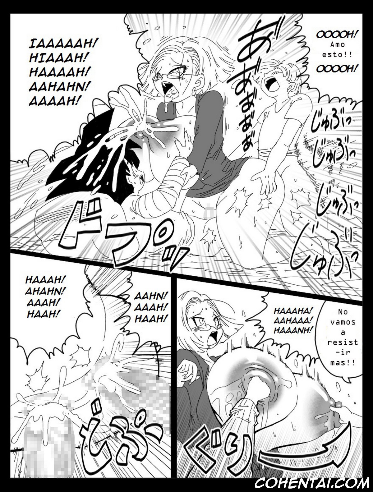 Dragon Road Mousaku Gekijou 3 (Dragon Ball Z) xxx comics manga porno doujin hentai español sexo 