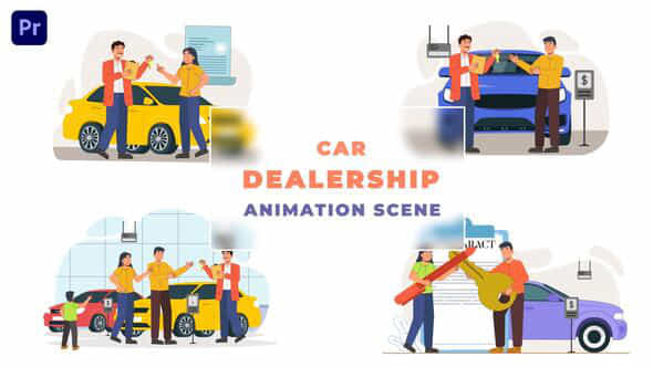 Car Dealership Explainer - VideoHive 43419687