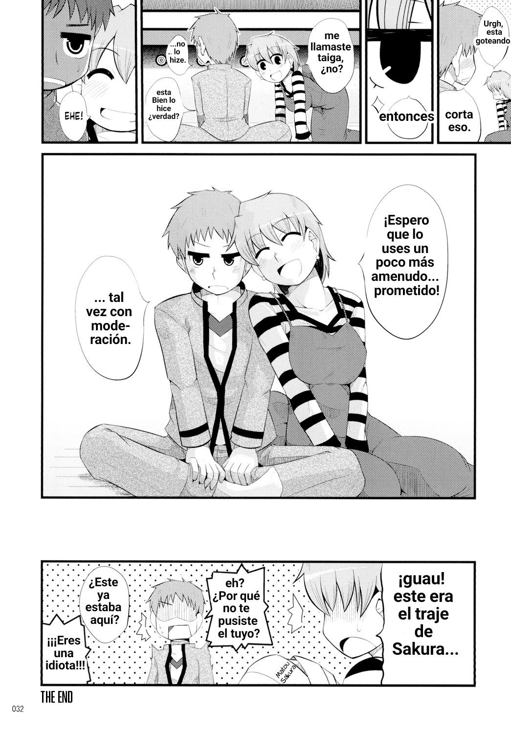 UN AMOR DIVERTIDO DE SHIROU EMIYA Y TAIGA FUJIMURA - 28