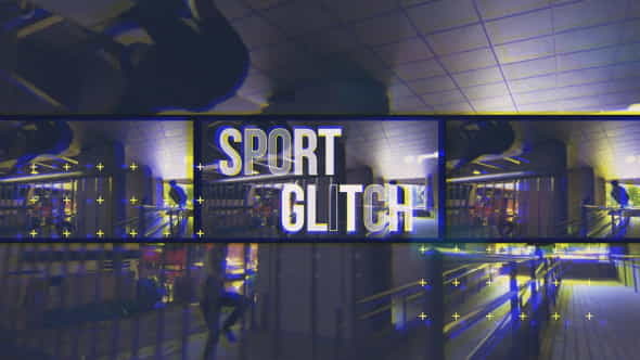 Sport Glitch Opener - VideoHive 20036121