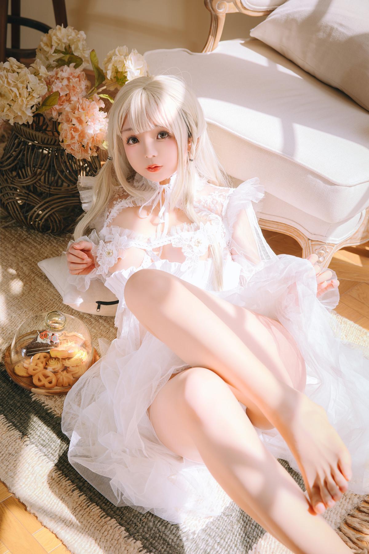 Cosplay Rinaijiao日奈娇 白纱衣 Set.01(17)