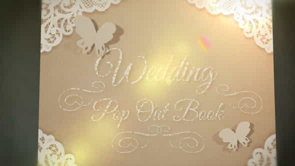 Wedding Pop Out Book - VideoHive 2589724