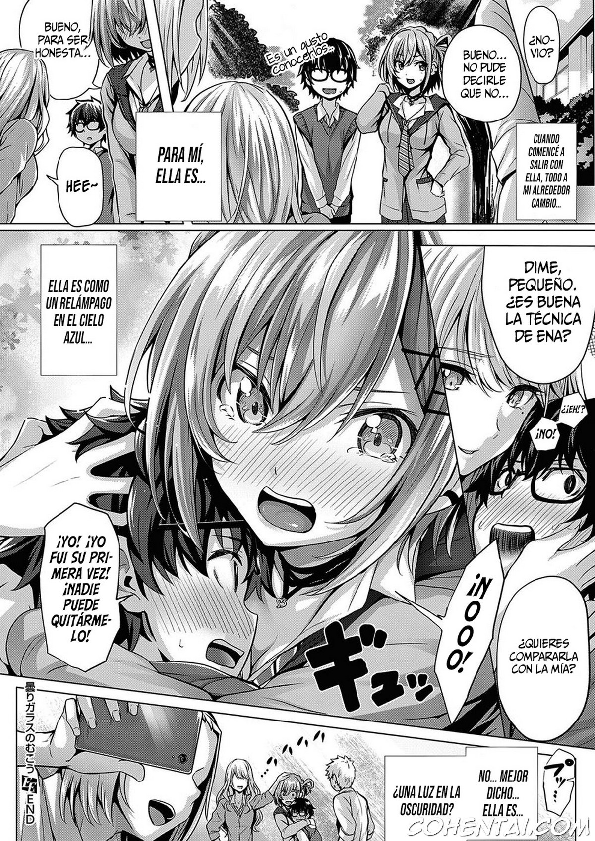 Kumori Glass no Mukou (COMIC ExE 20) xxx comics manga porno doujin hentai español sexo 