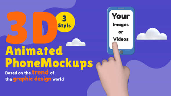 3D Phone Mockups - VideoHive 42083423