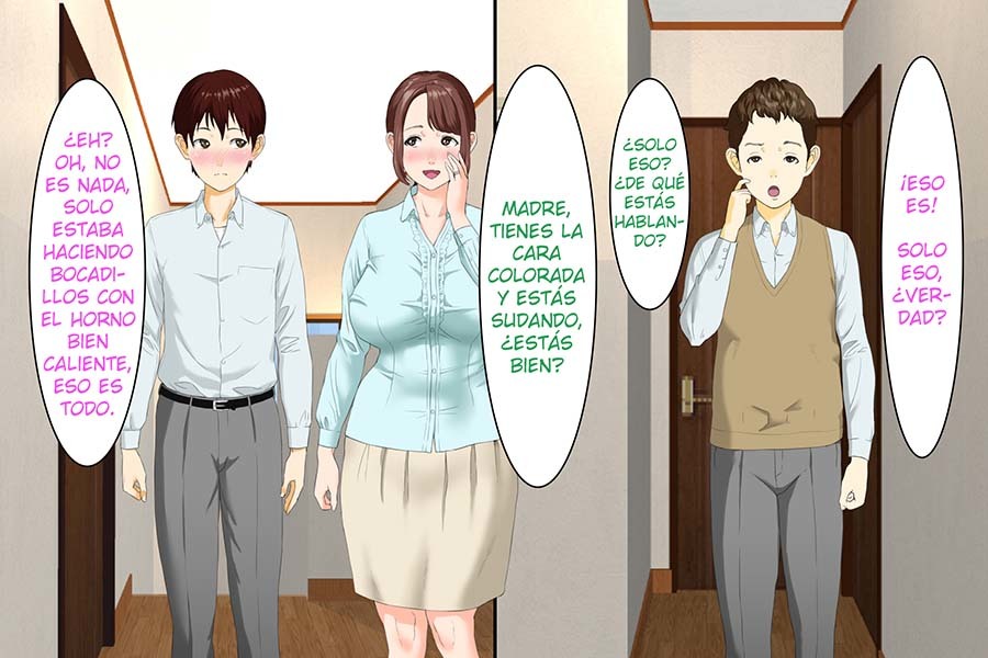 [Hy-dou (Hyji)] Kinjo Yuuwaku Daisandan <Tomodachi no Okaa-san Hen> Zenpen [Spanish]