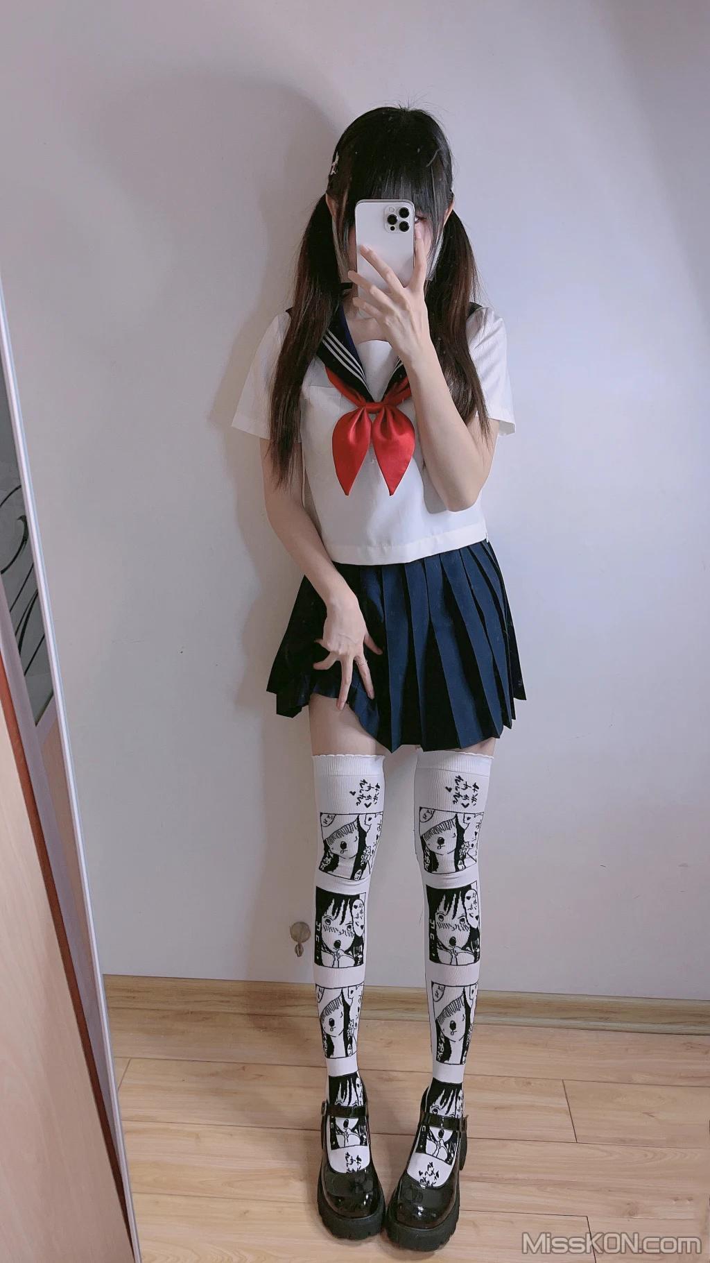 Coser@miko酱ww: mikoの白丝01 (241 photos)(98)