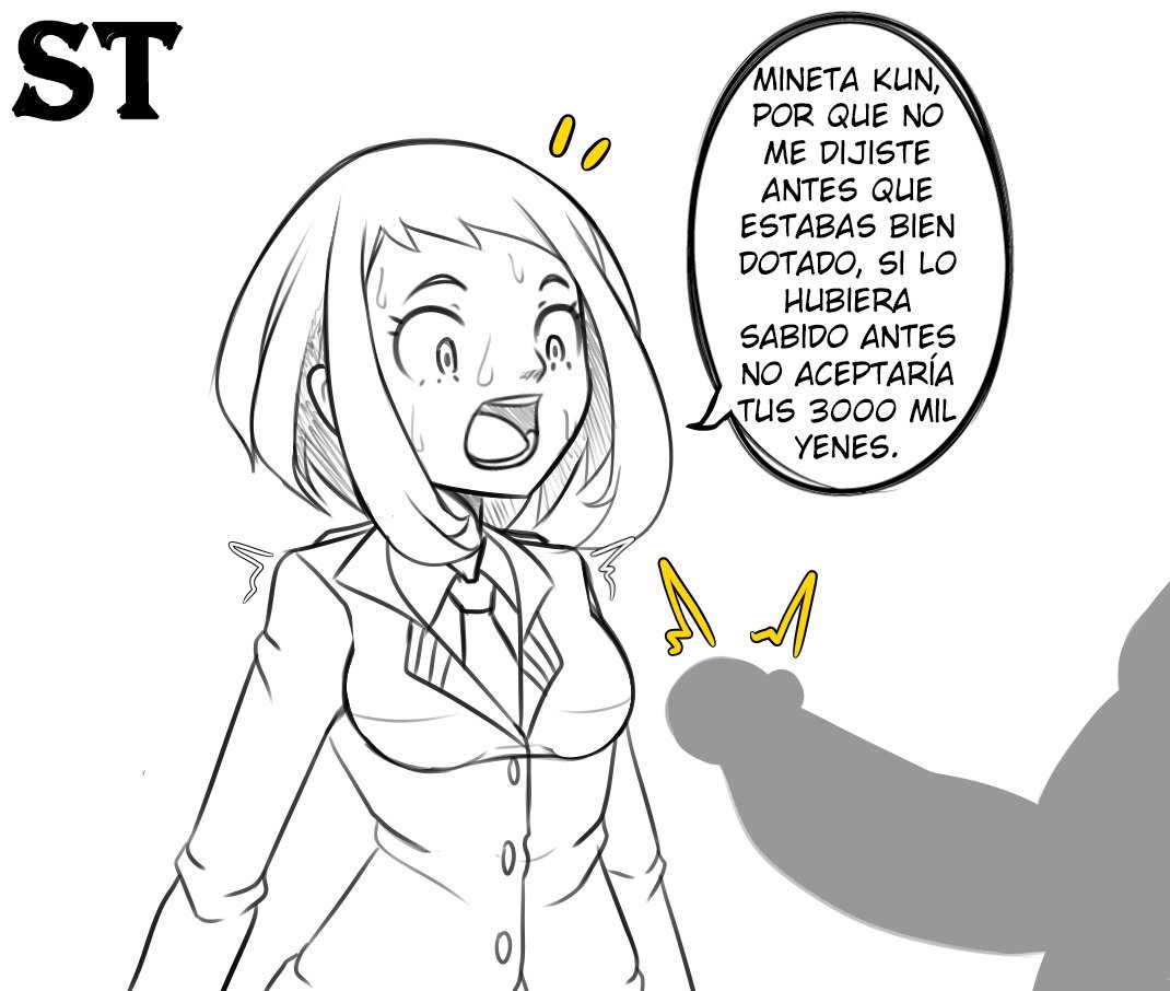 Uraraka x Mineta - 0