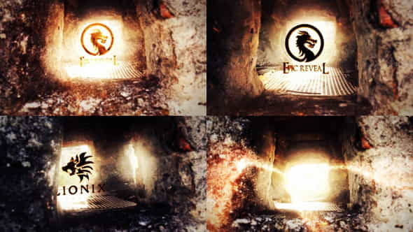 Dungeon Logo Reveal - VideoHive 31424911