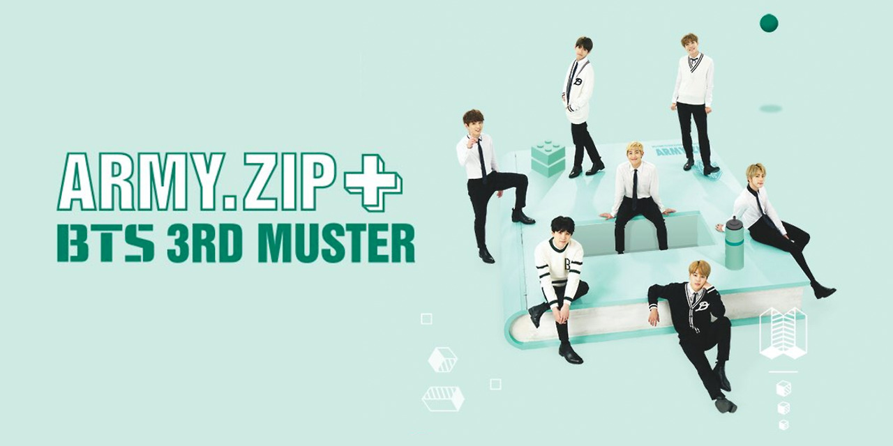 BLU-RAY - BTS 3rd Muster 'ARMY.ZIP+' Disc 1,2,3 (AAC Blu-Ray 1080p