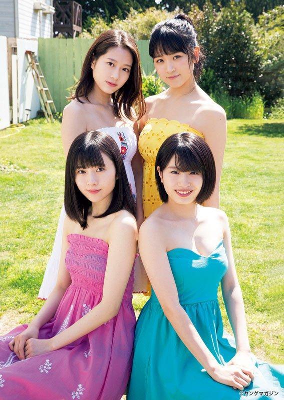 Tsubaki Factory (つばきファクトリー), Young Magazine 2019 No.21 (ヤングマガジン 2019年21号)(10)