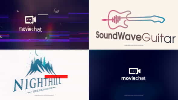 Modern Glitch Logo - VideoHive 24499854