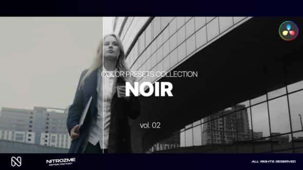 Noir LUT Collection - VideoHive 47700654
