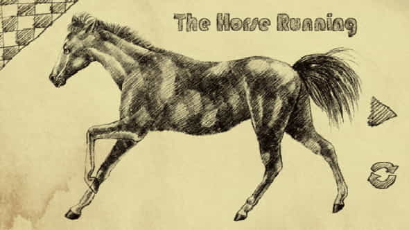 THE HORSE RUNNING - VideoHive 1825944