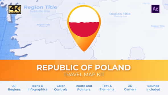 Poland Map - Republic of - VideoHive 29935955