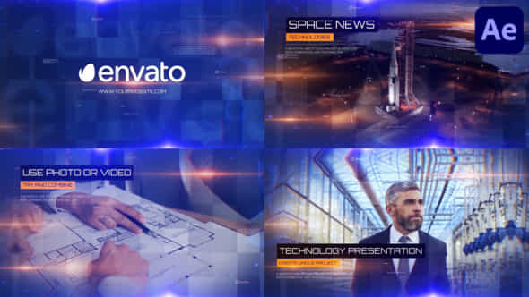 Industrial Technology Presentation - VideoHive 48434593