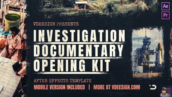 Investigation Documentary Opening Kit - VideoHive 24689958