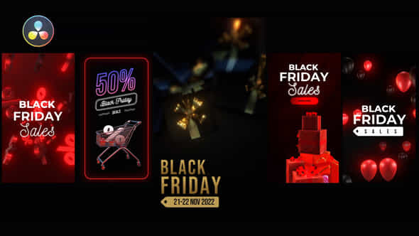 Black Friday Stories - VideoHive 41689484