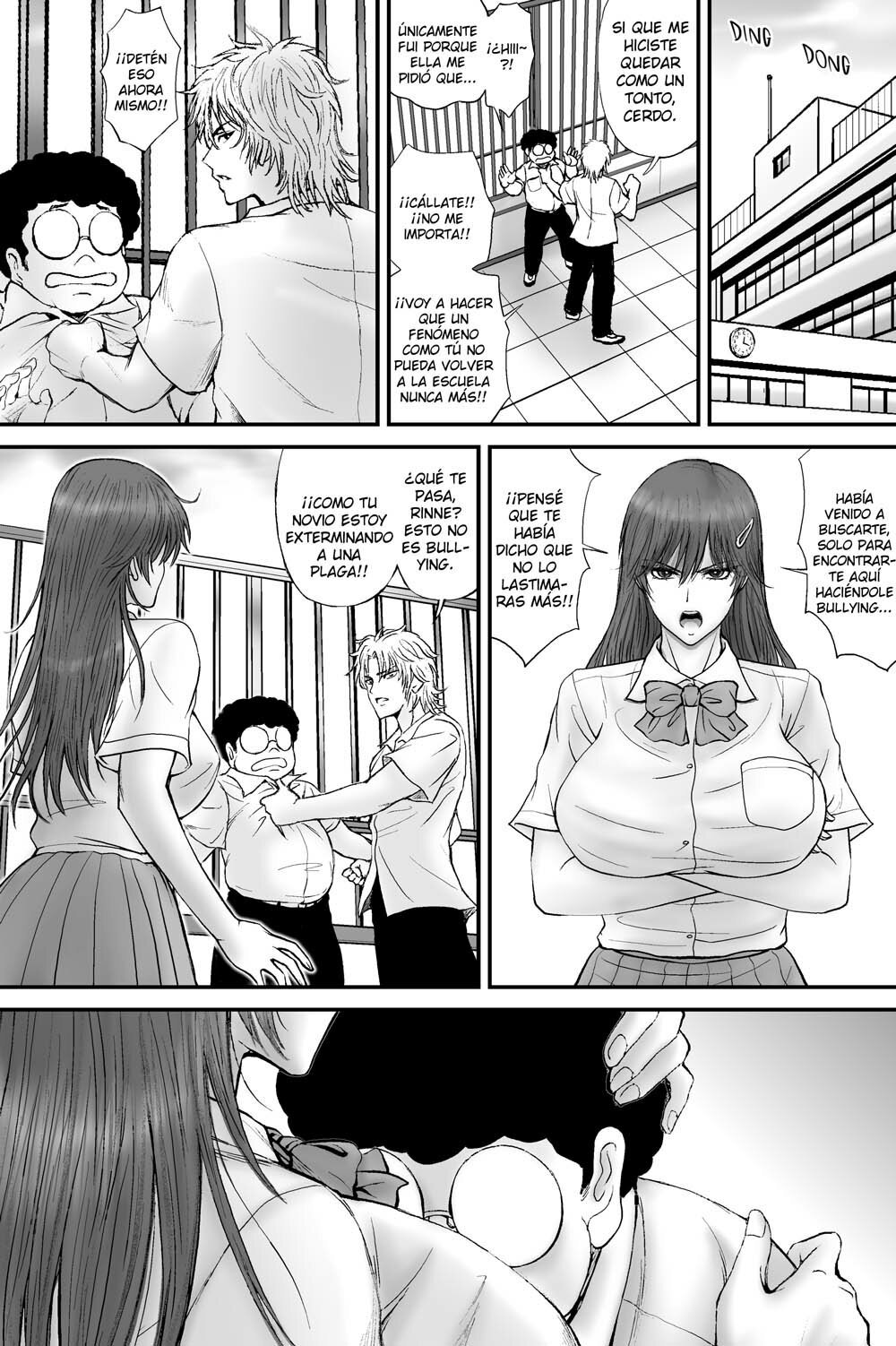 Robandose a la Presidenta del Consejo Estudiantil - El secreto de Rinne Hibiki - 66