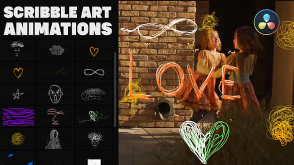 Scribble Art Animations - VideoHive 36768145
