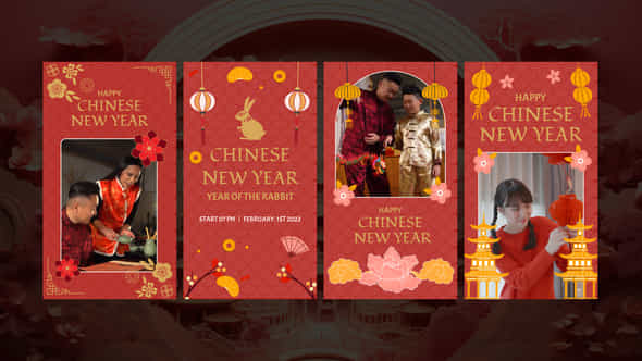 Chinese New Year Instagram Stories And Reel - VideoHive 50278551