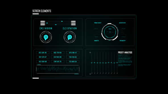 Hud Screen Climate Scan - VideoHive 50811439