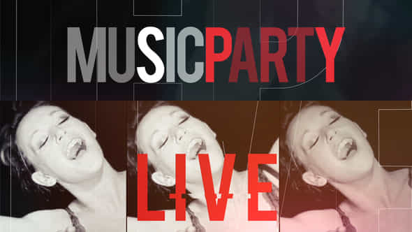 Music Party Promo - VideoHive 23116385