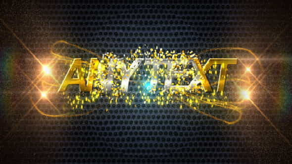 Particle Text or Logo Reveal - VideoHive 4479940