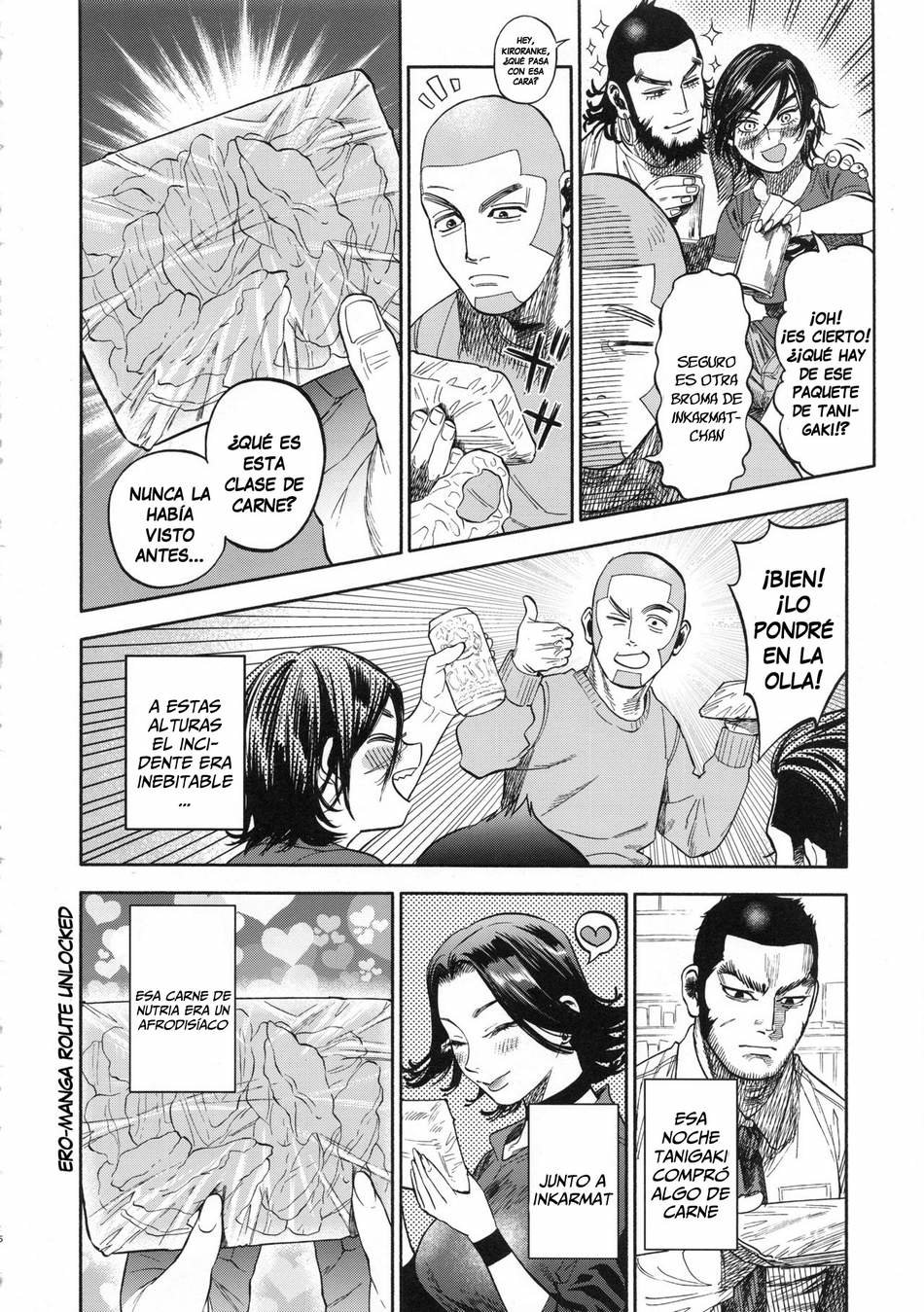 Lets Have Some Sea Otter Meat With Sugimoto-san (Golden Kamuy) - Nishida - 4